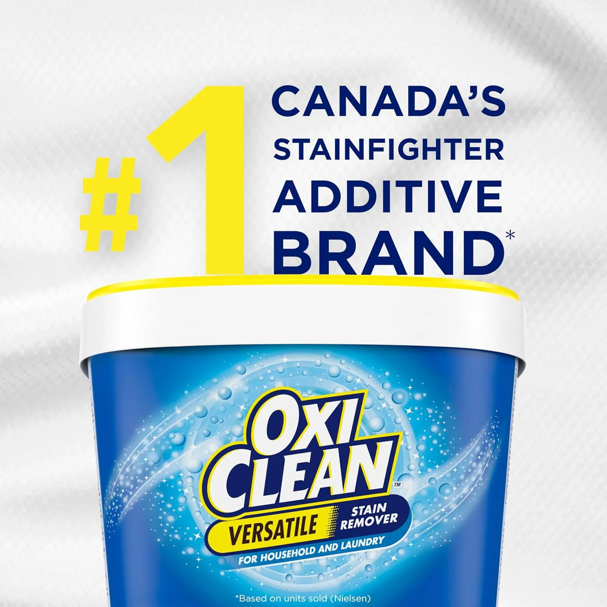 OxiClean Verstaile Stain Remover for Household and Laundry - 64 Loads (for All Machines Including He)
