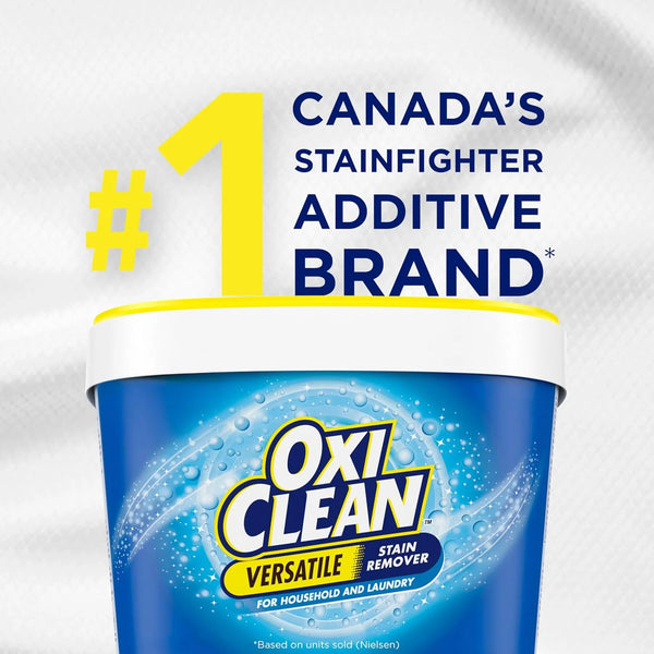 OxiClean Verstaile Stain Remover for Household and Laundry - 64 Loads (for All Machines Including He)