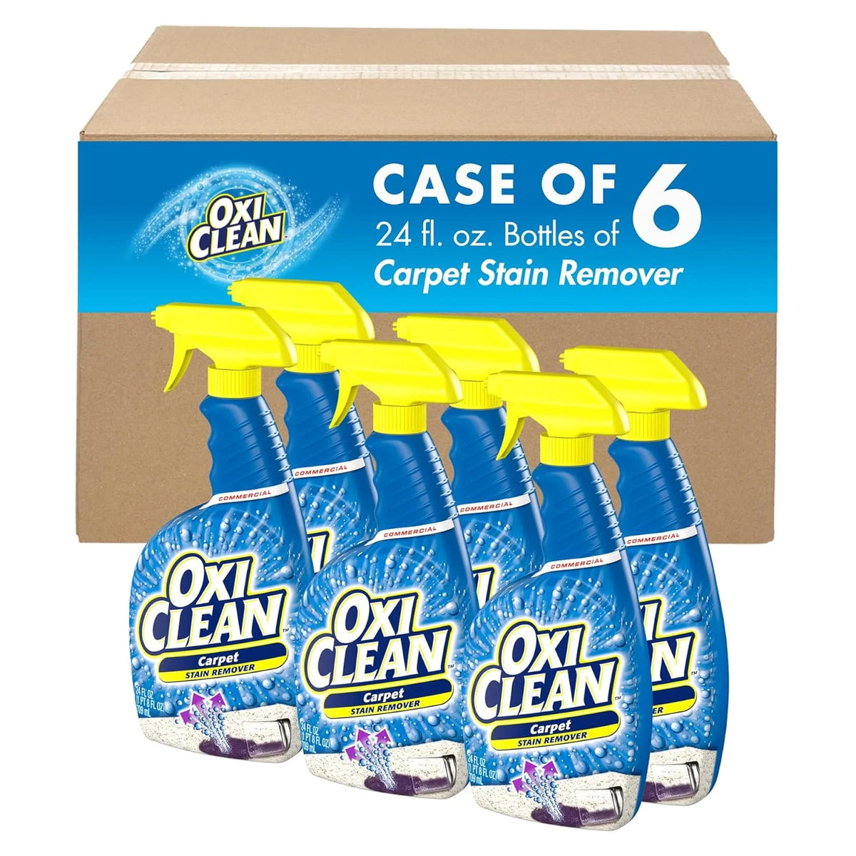 OxiClean 57037-00078 Carpet Spot Stain Remover, (Pack of 6) Main image