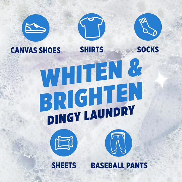 OxiClean White Revive Whitener Laundry Liquid Additive, 45 fl oz