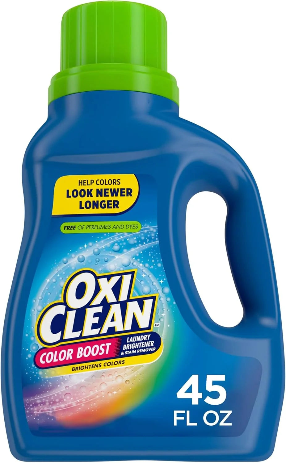 OxiClean Color Boost Laundry Brightener and Stain Remover Liquid Free, 45 fl oz Main image