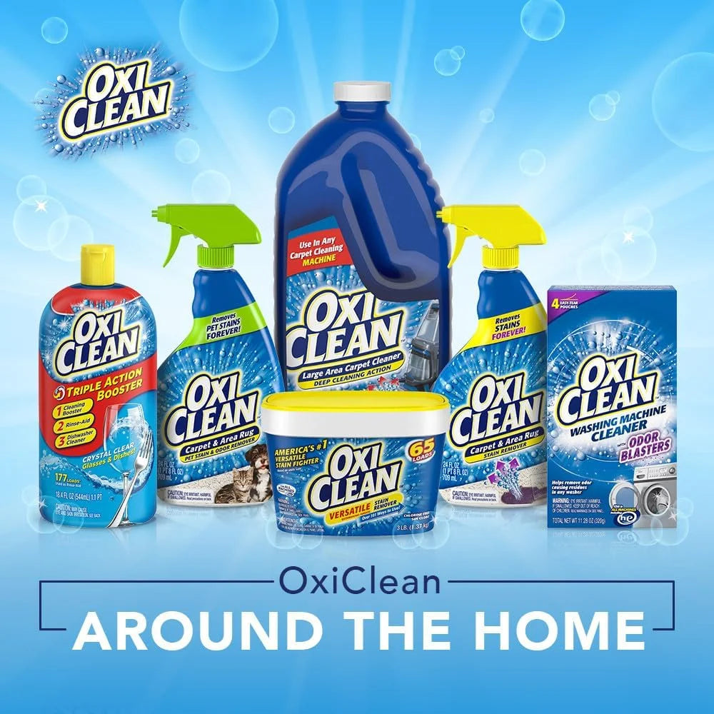 OxiClean Carpet & Rug Pet Stain & Odor Remover Spray, 24 fl oz (Pack of 2)