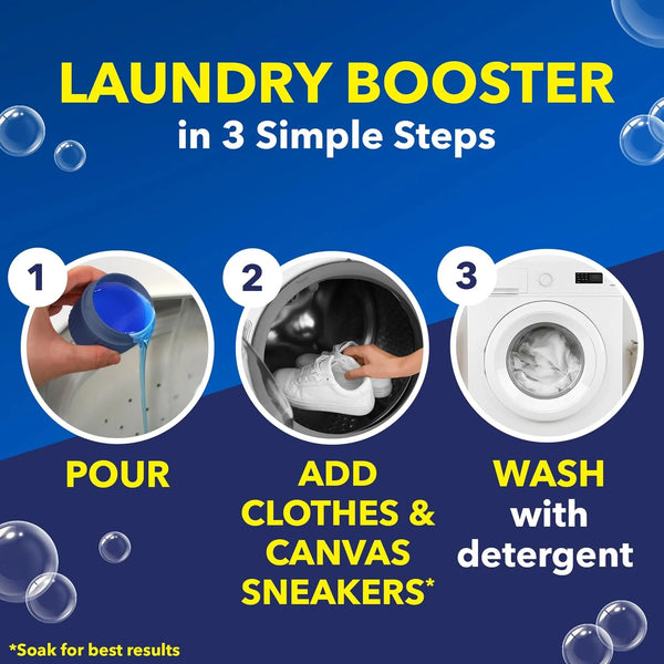OxiClean White Revive Whitener Laundry Liquid Additive, 45 fl oz