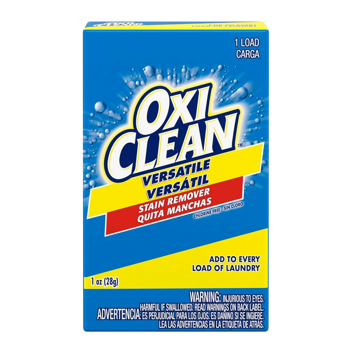 57037-51655 OXICLEAN Versatile Stain Remover 1 OZ Vending 156/1oz Main image