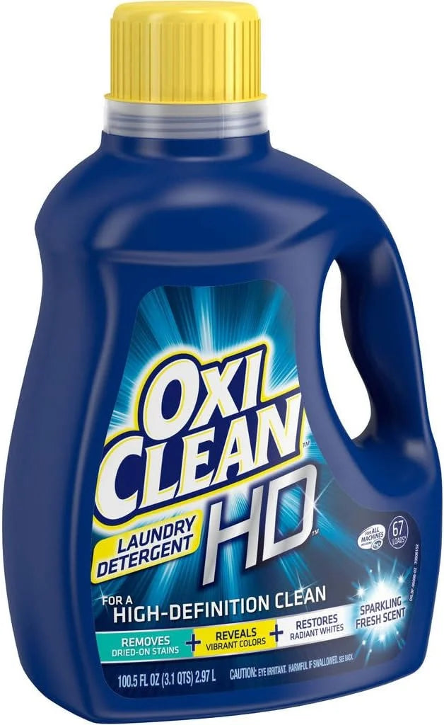 OxiClean HD Laundry Detergent, Sparkling Fresh, 100.5 Ounce Main image