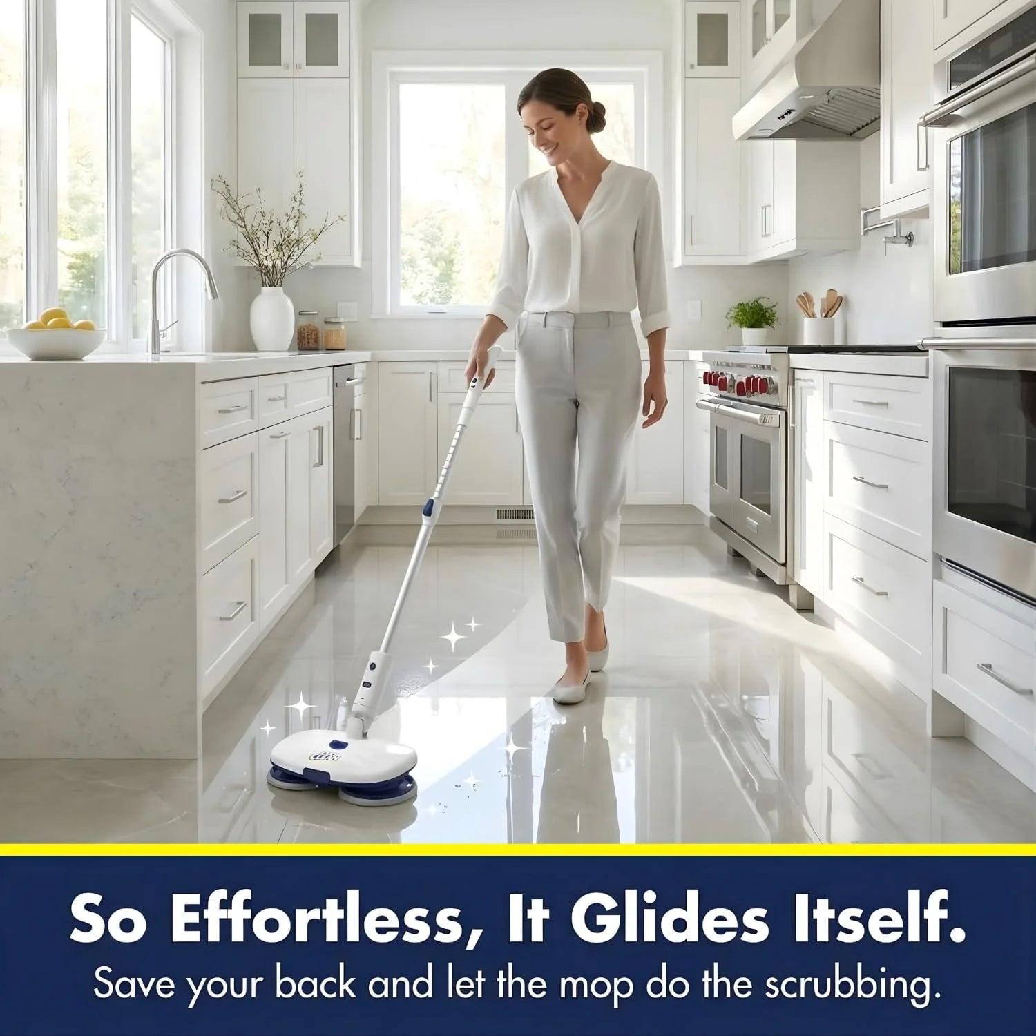 OxiClean Cordless Electric Mop - Power Rotating Spin Mop for Floor Cleaning Secondary image
