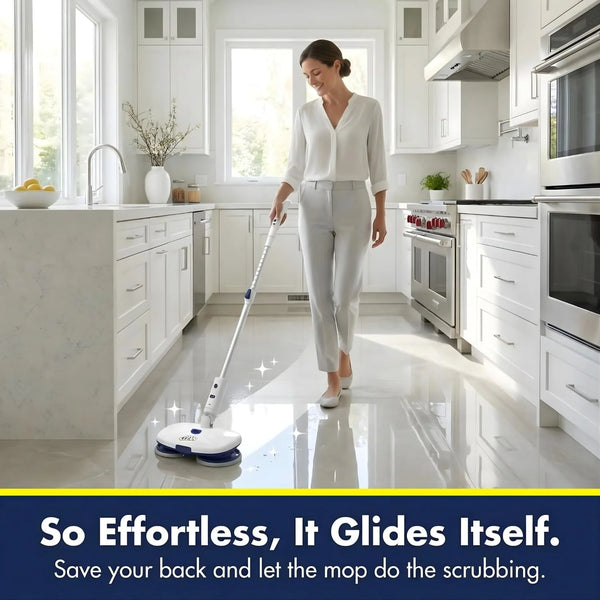 OxiClean Cordless Electric Mop - Power Rotating Spin Mop for Floor Cleaning