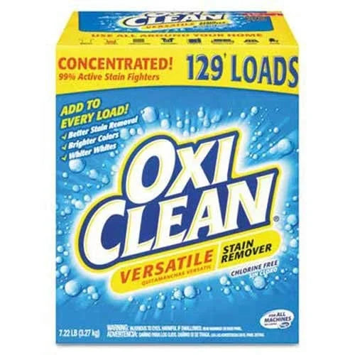 OxiClean Versatile Stain Remover, Regular Scent, 7.22 lb Box, 4/Carton Main image