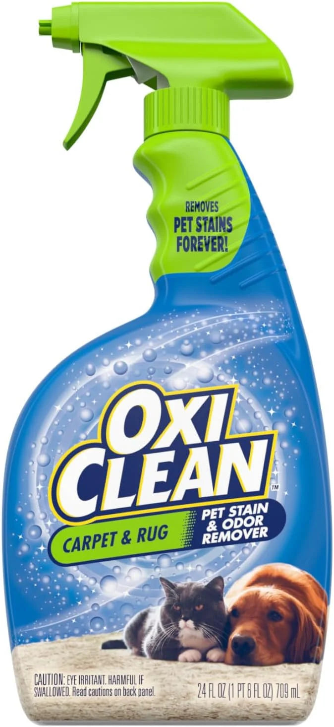 OxiClean Carpet & Rug Pet Stain & Odor Remover Spray, 24 fl oz (Pack of 2) Secondary image
