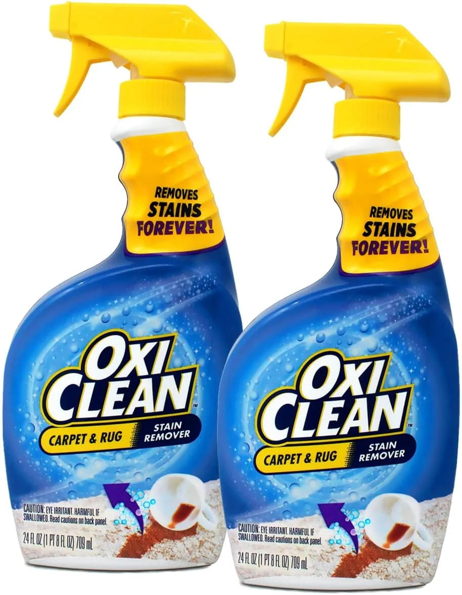 OxiClean Carpet and Area Rug Stain Remover Spray, 24 Ounce 2 Pack Main image