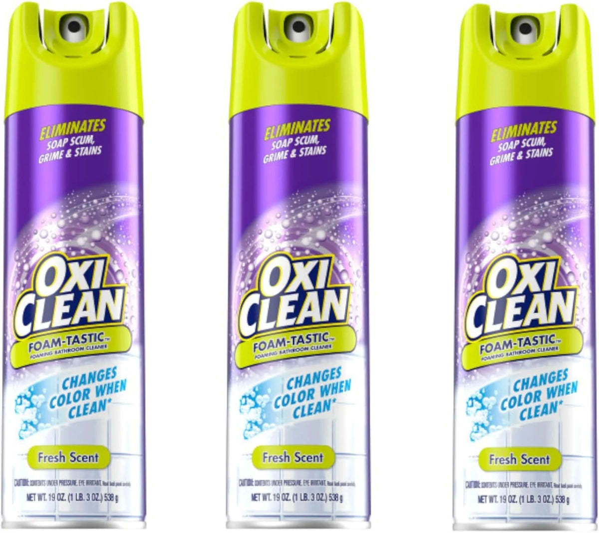 OxiClean Foam-Tastic 19 Oz. (Pack of 3) Main image