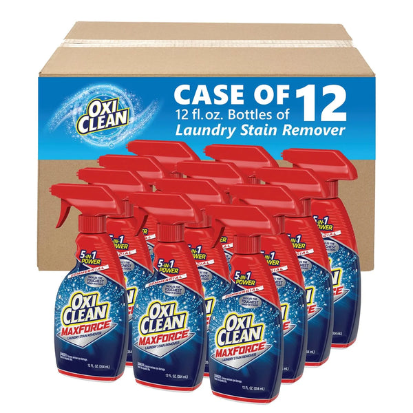 Oxiclean Max Force Stain Remover Professional, 12 fl oz, (Pack of 12)