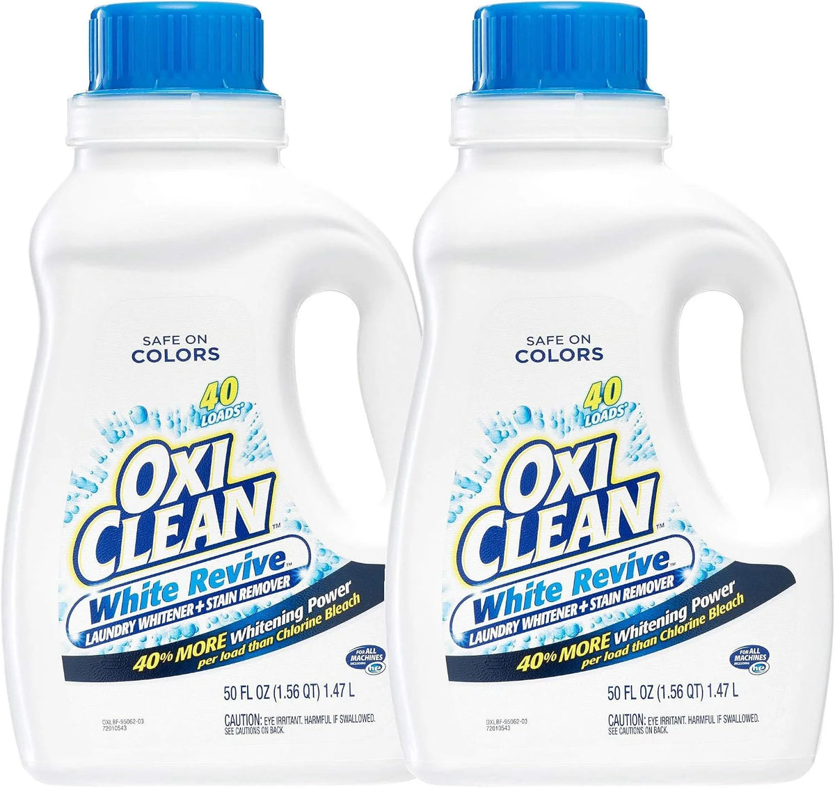 OxiClean Laundry Liquid Stain Remover, White Revive, 40 Loads, 50 Oz Main image