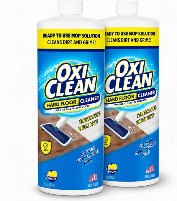 OxiClean Hard Floor Cleaner for Mopping - Ready to Use Mop Solultion, 32 oz