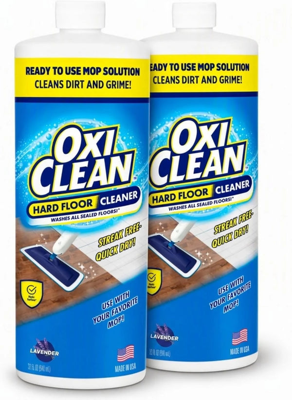 OxiClean Hard Floor Cleaner for Mopping - Ready to Use Mop Solultion, 32 oz