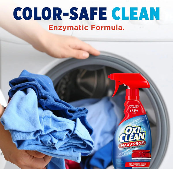 OxiClean Max Force Laundry Stain Treater Spray, 2 Fl Oz (2 Pack)