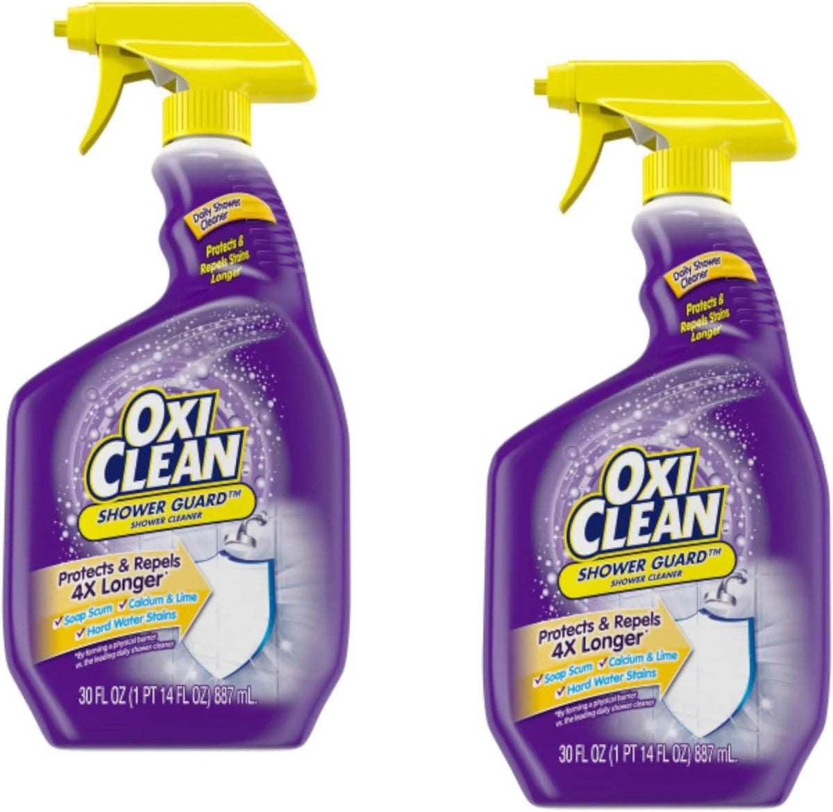OxiClean Shower Guard Daily Shower Cleaner Spray, 30 fl oz (Pack of 2) Main image