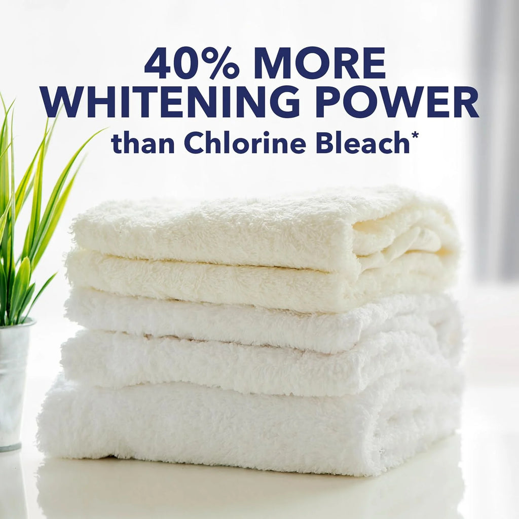 OxiClean White Revive Laundry Whitener and Stain Remover Powder, 5 lb, 80 Ounce (Pack of 4)