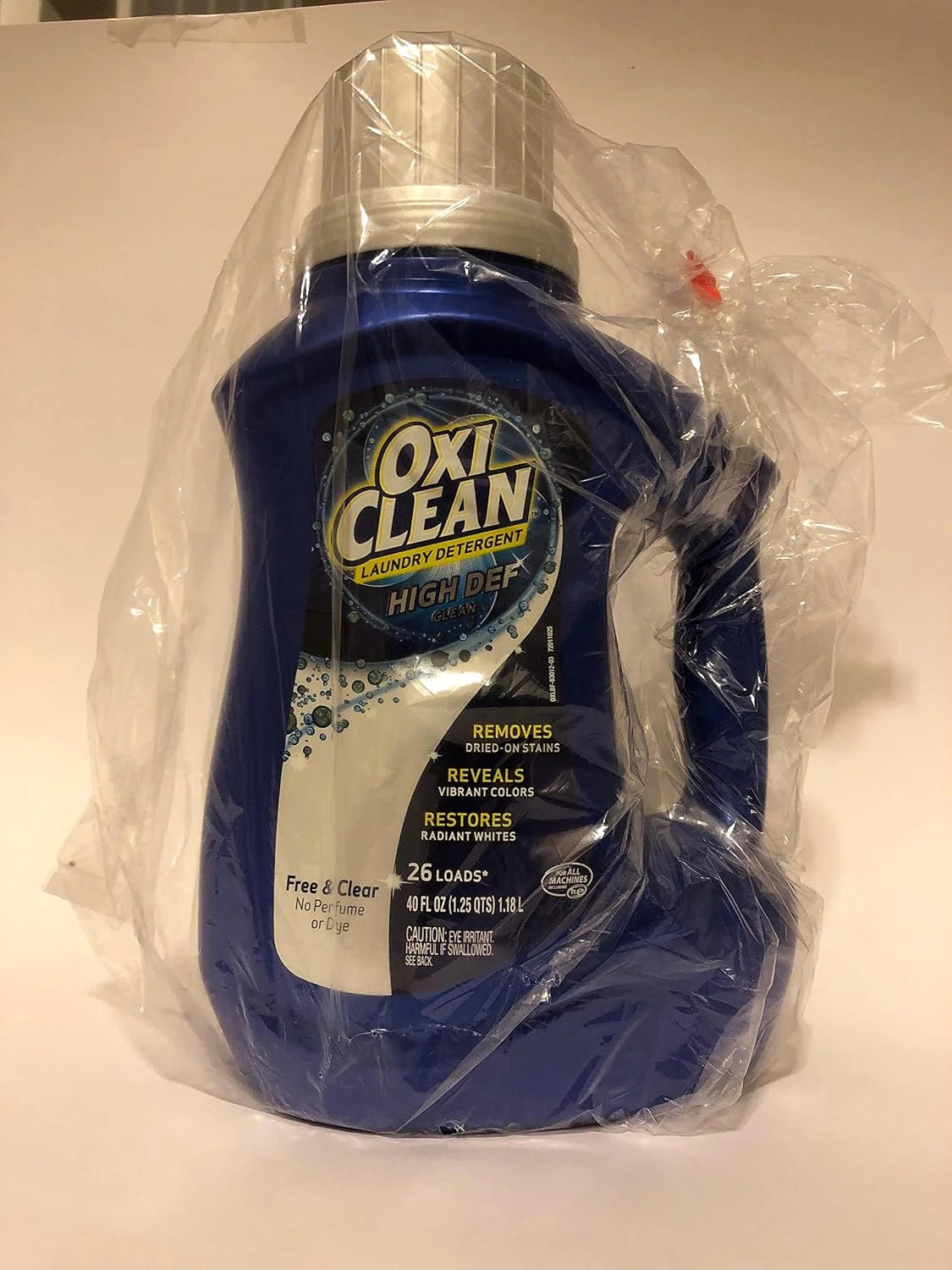 Oxi Clean Free and Clear Laundry Detergent 40 oz Main image