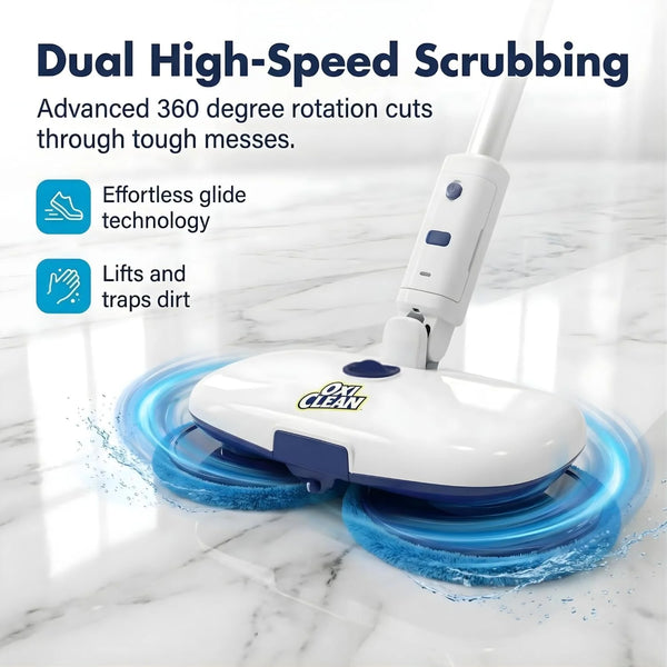 OxiClean Cordless Electric Mop - Power Rotating Spin Mop for Floor Cleaning