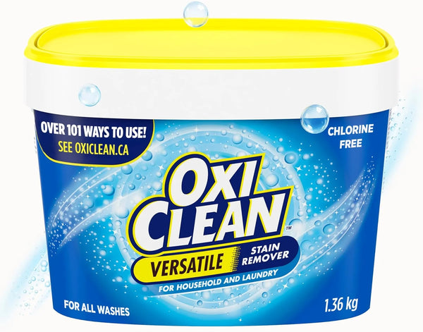OxiClean Verstaile Stain Remover for Household and Laundry - 64 Loads (for All Machines Including He)