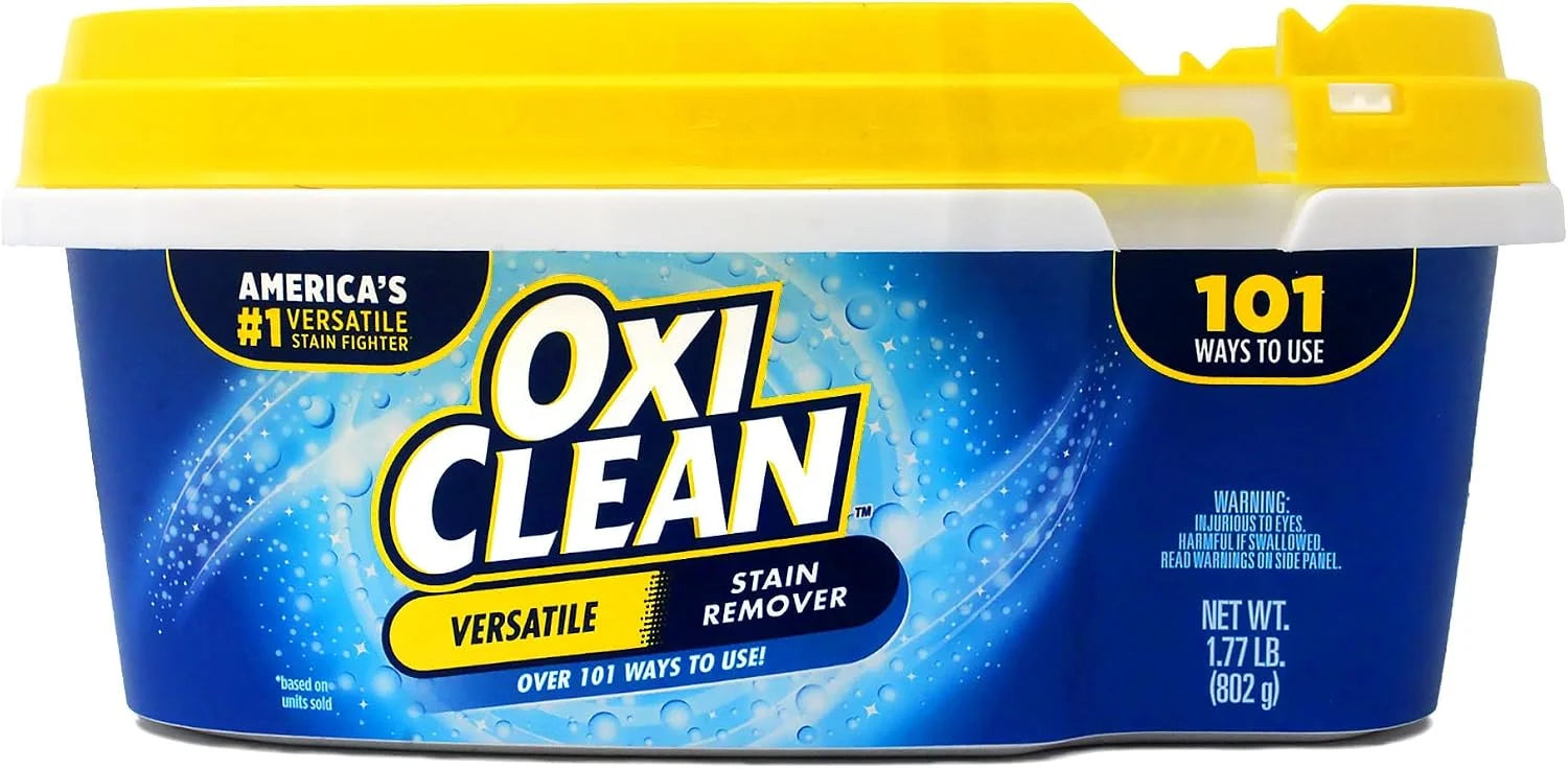 OxiClean Versatile Stain Remover, Over 101 Uses, Chlorine-Free, For All Machines, 1.77 lb (Pack of 2) Secondary image