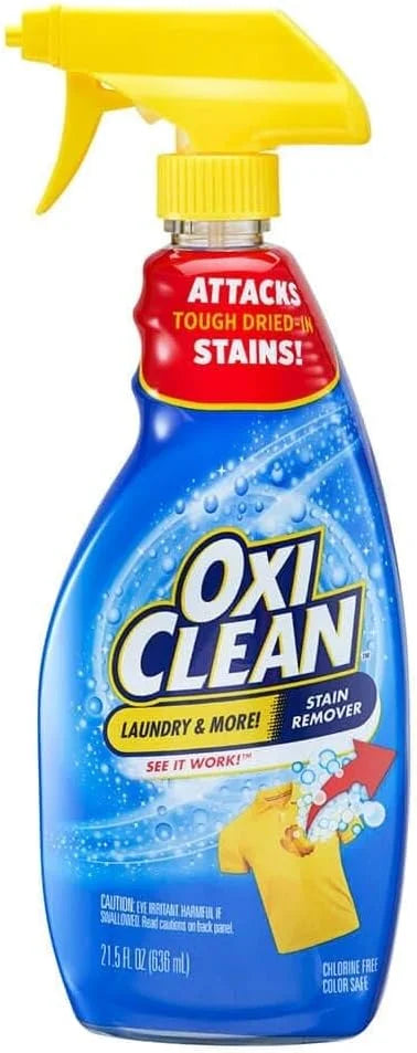 OxiClean Laundry Stain Remover, 21.5 fl oz, (Pack of 5) Main image
