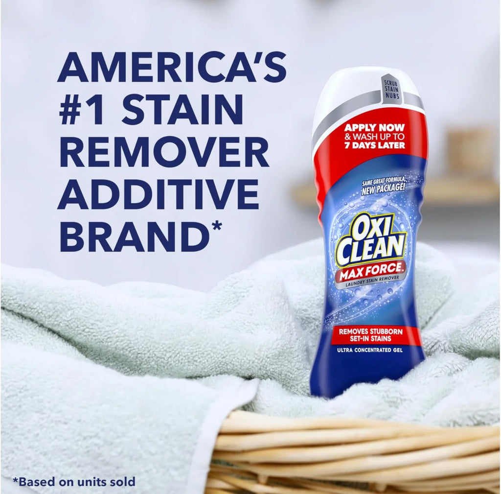 OxiClean Max Force Gel Stick, 6.2 Oz (Pack of 3)
