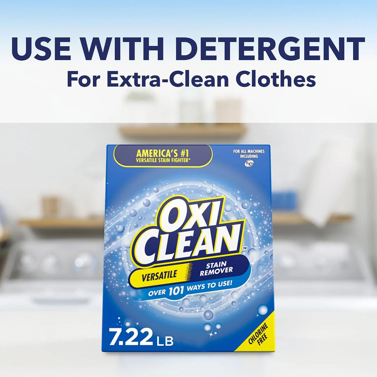 OxiClean Versatile Stain Remover Powder, 7.22 lbs
