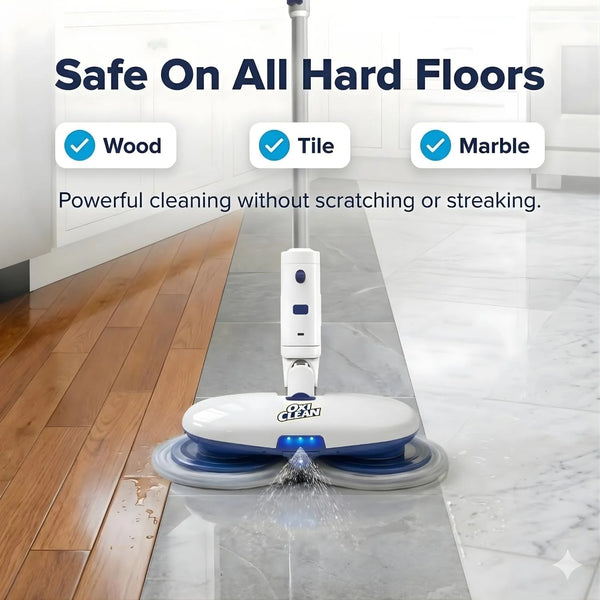 OxiClean Cordless Electric Mop - Power Rotating Spin Mop for Floor Cleaning