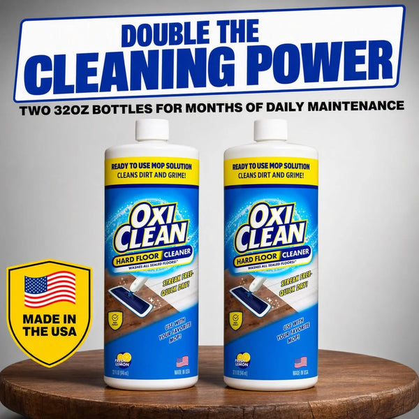 OxiClean Hard Floor Cleaner for Mopping - Ready to Use Mop Solultion, 32 oz