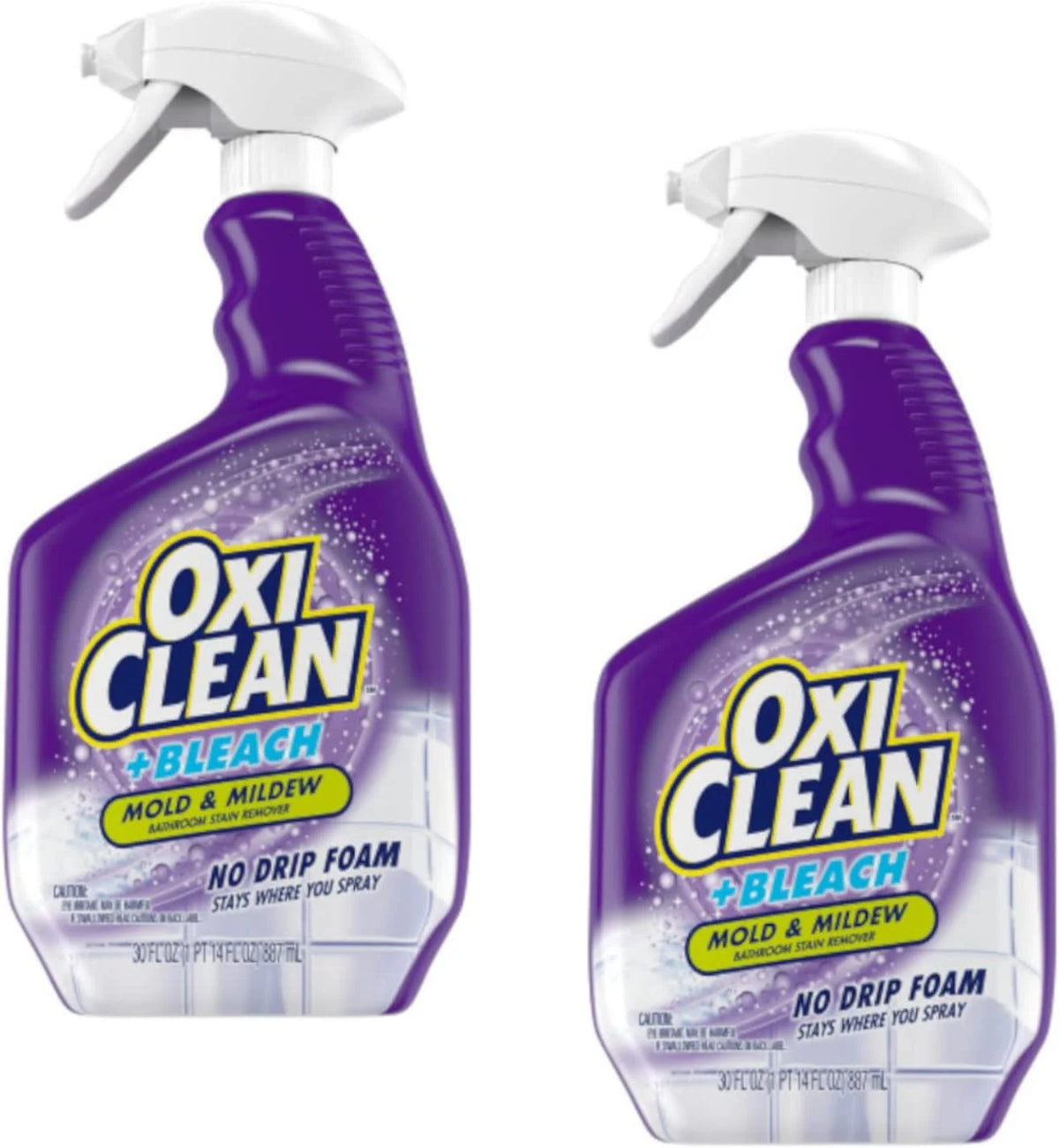 OxiClean plus Bleach, Bathroom Stain Remover 30 oz. (Pack of 2) Main image