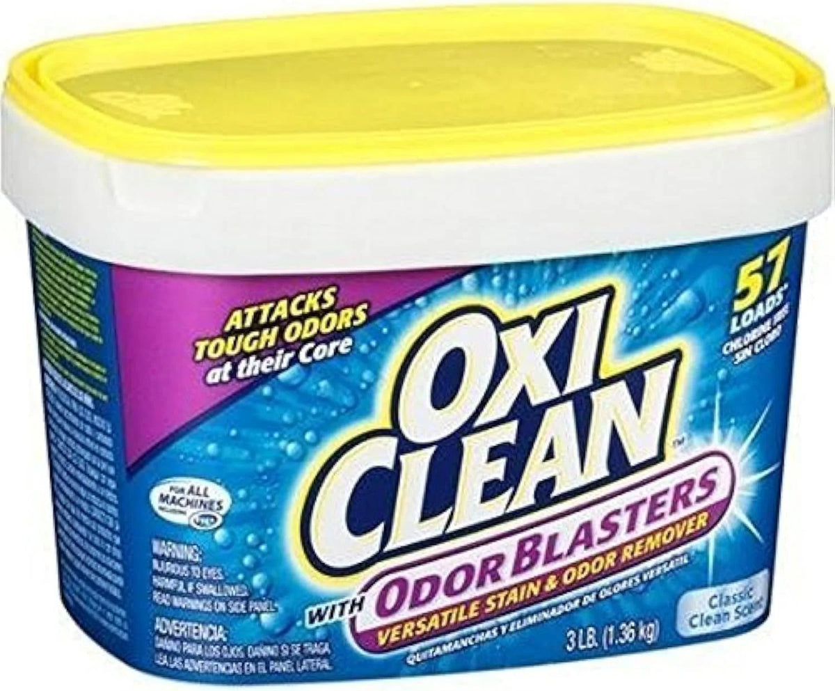 OxiClean with Odor Blasters Classic Clean Scent Versatile Stain and Odor Remover, 3 lb. Main image