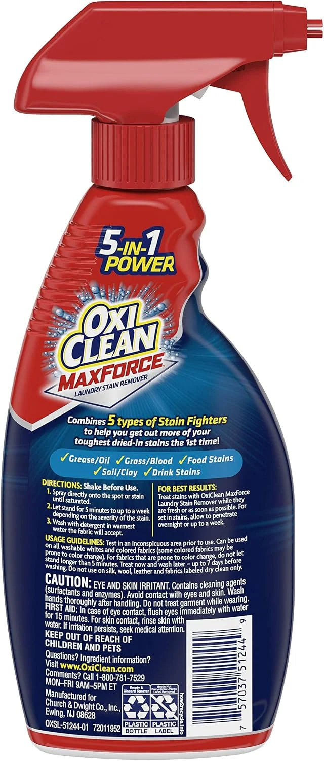 OxiClean MaxForce Laundry Stain Remover, 16 Fl. oz. Twin Pack Secondary image
