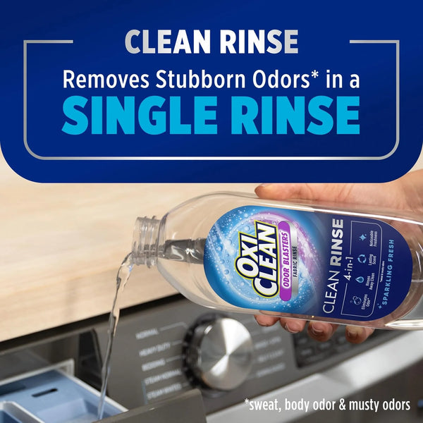 OxiClean Odor Blasters Fabric Rinse, Sparkling Fresh Scent, 50 fl oz