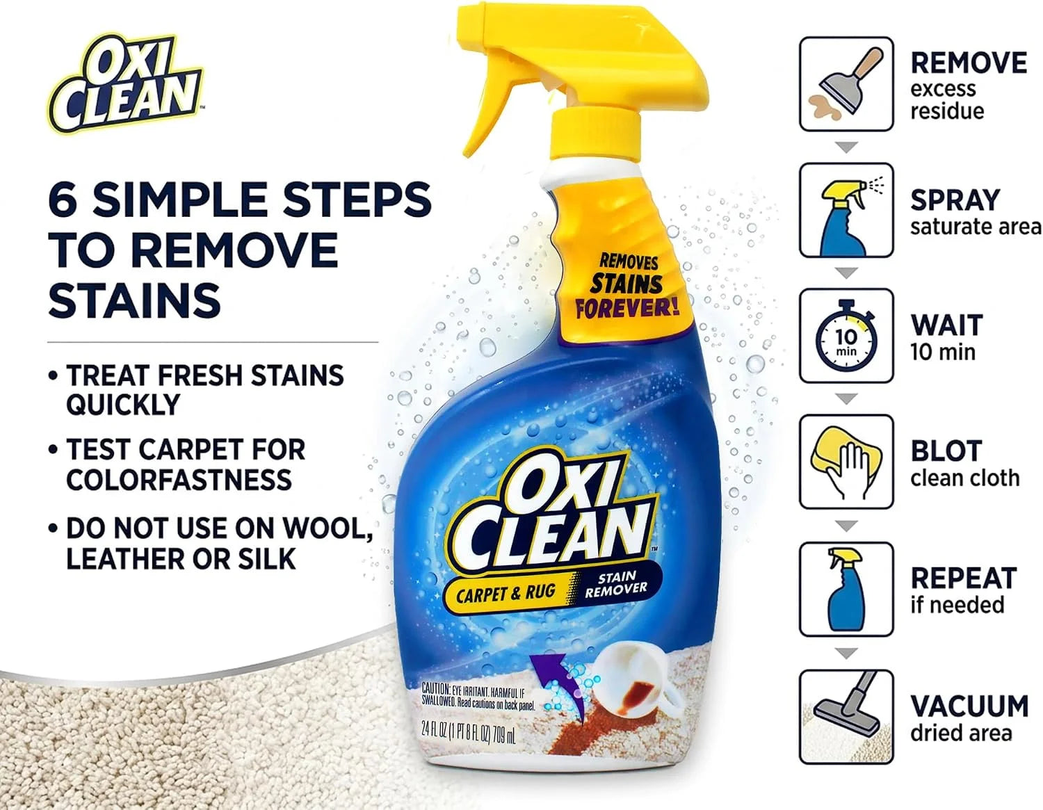 OxiClean Carpet Stain Remover - 24oz Secondary image