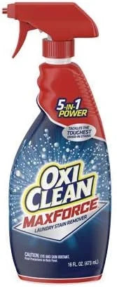 OxiClean Max Force Laundry Stain Remover Spray 16 Ounce - 2 pack