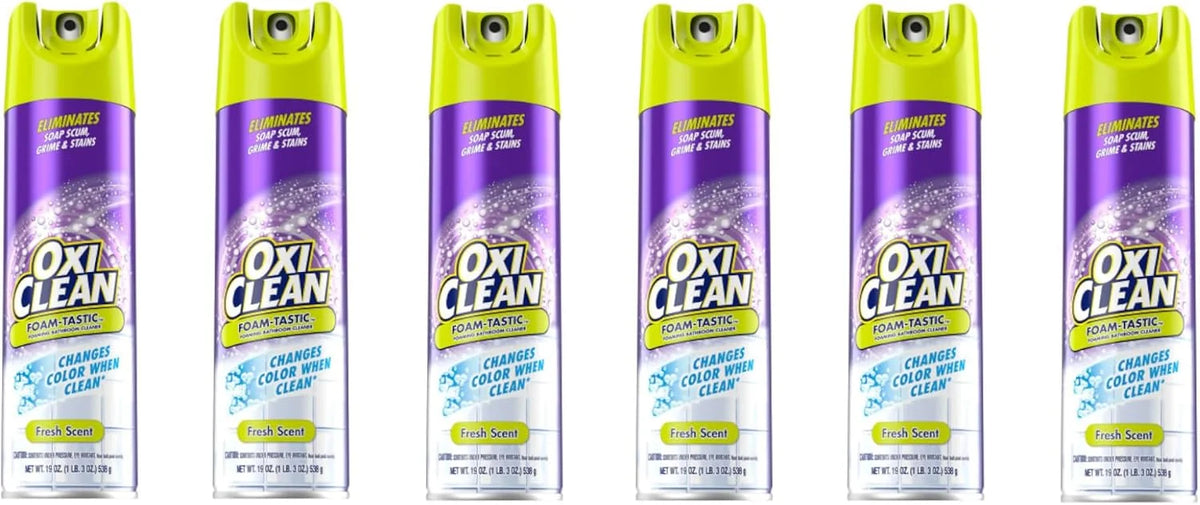 OxiClean Foam-Tastic - Fresh - 19 oz - 6 pk Main image