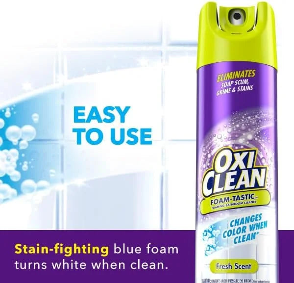 OxiClean Foam-Tastic - Fresh - 19 oz - 6 pk