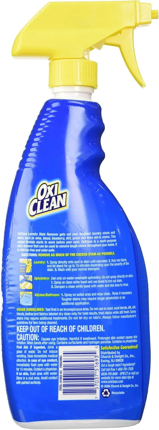 OxiClean Liquid Stain Remover, 21.5 oz (Pack of 2) Secondary image