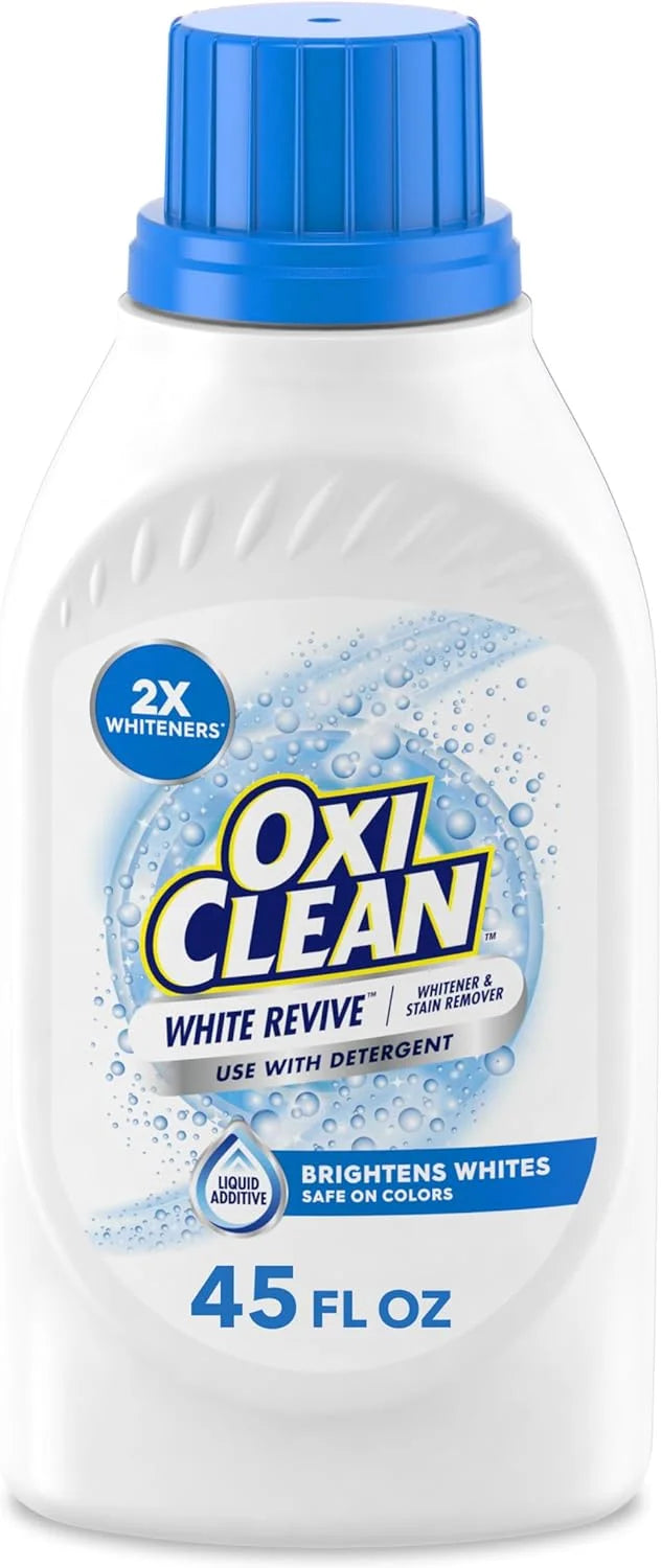 OxiClean White Revive Whitener Laundry Liquid Additive, 45 fl oz Main image