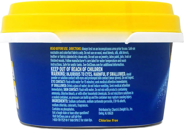 OxiClean Versatile Stain Remover, Over 101 Uses, Chlorine-Free, For All Machines, 1.77 lb (Pack of 2)