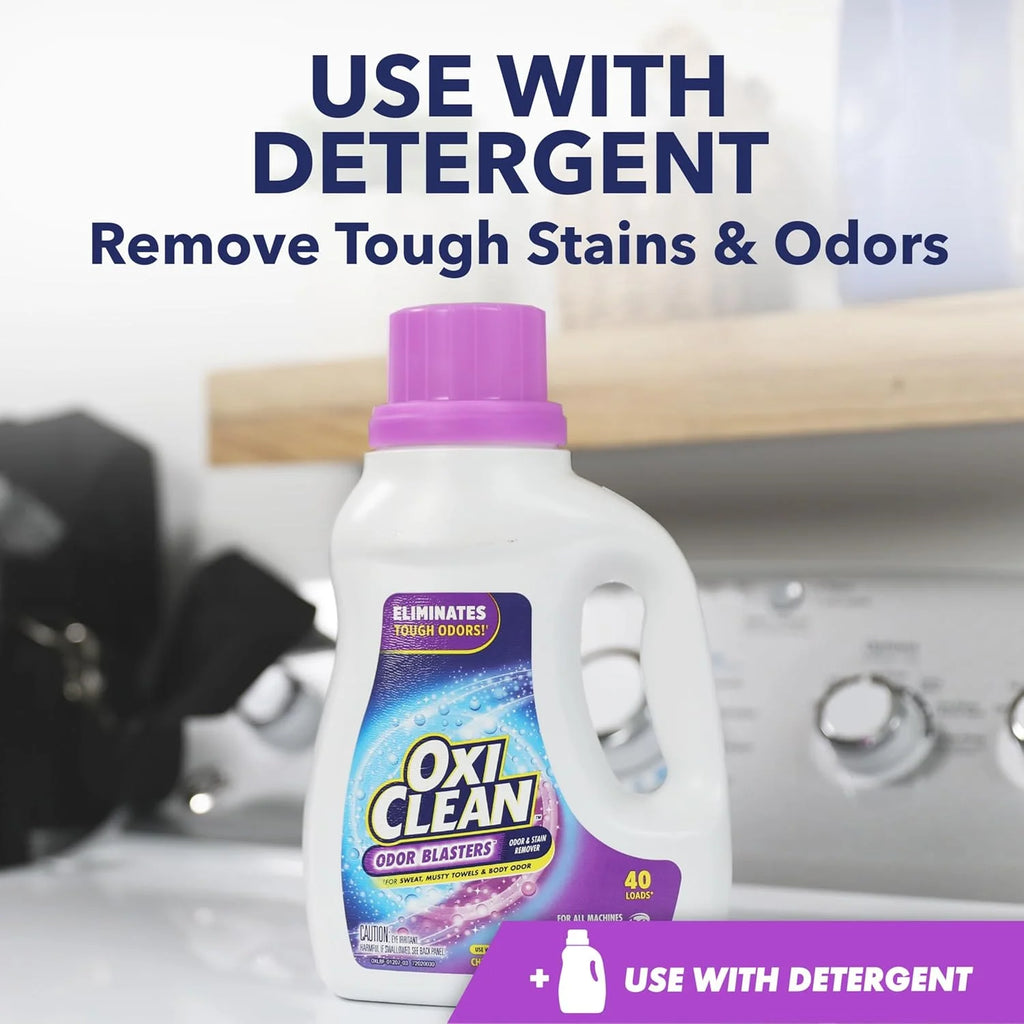 OxiClean Odor Blasters Odor Laundry Liquid Additive, 45 fl oz