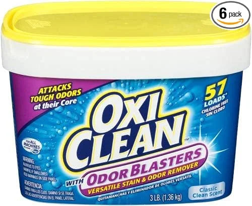 OxiClean with Odor Blasters Versatile Stain and Odor Remover (Pack of 6) Main image