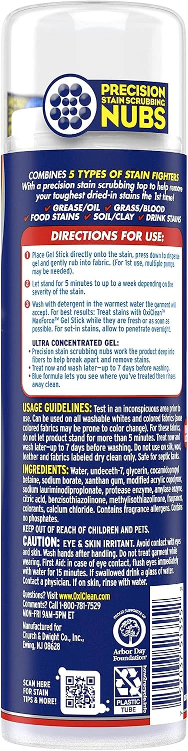 OxiClean Gel Sticks, 6.2 Ounce (Pack of 2)