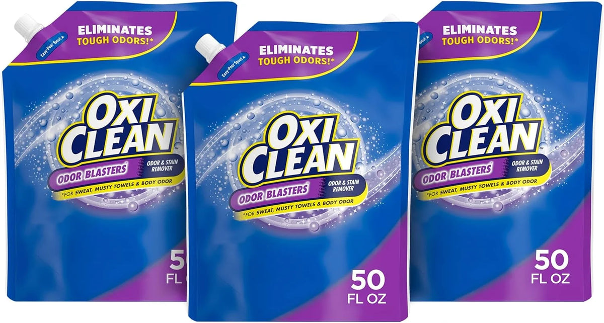 OxiClean Odor Blasters Odor Laundry Liquid Additive, 45 fl oz