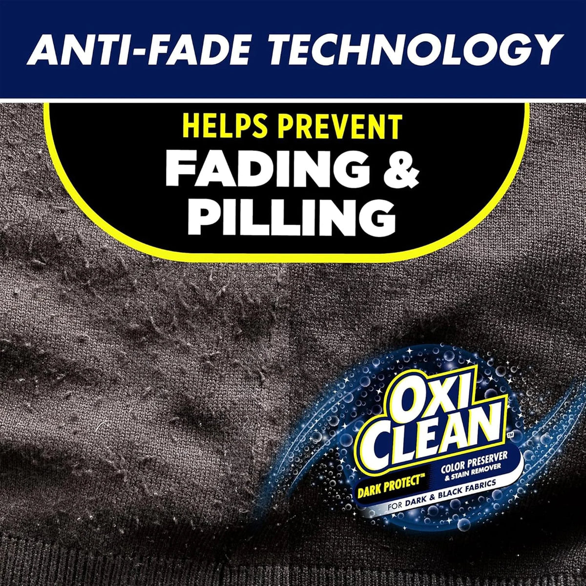 OxiClean Dark Protect Liquid Stain Remover and Laundry Booster, 2 Pack, Bleach Free Laundry Stain Remover for Dark Clothes, Anti Fading Color Preserver, 40 Loads, 50 oz Each