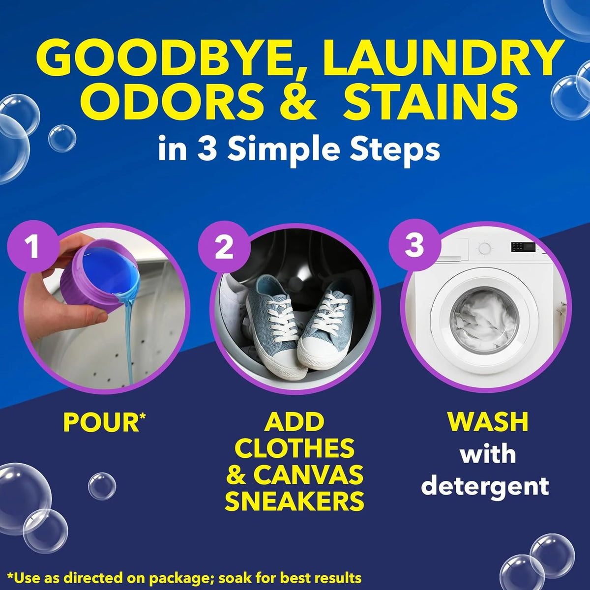 OxiClean Odor Blasters Odor Laundry Liquid Additive, 45 fl oz