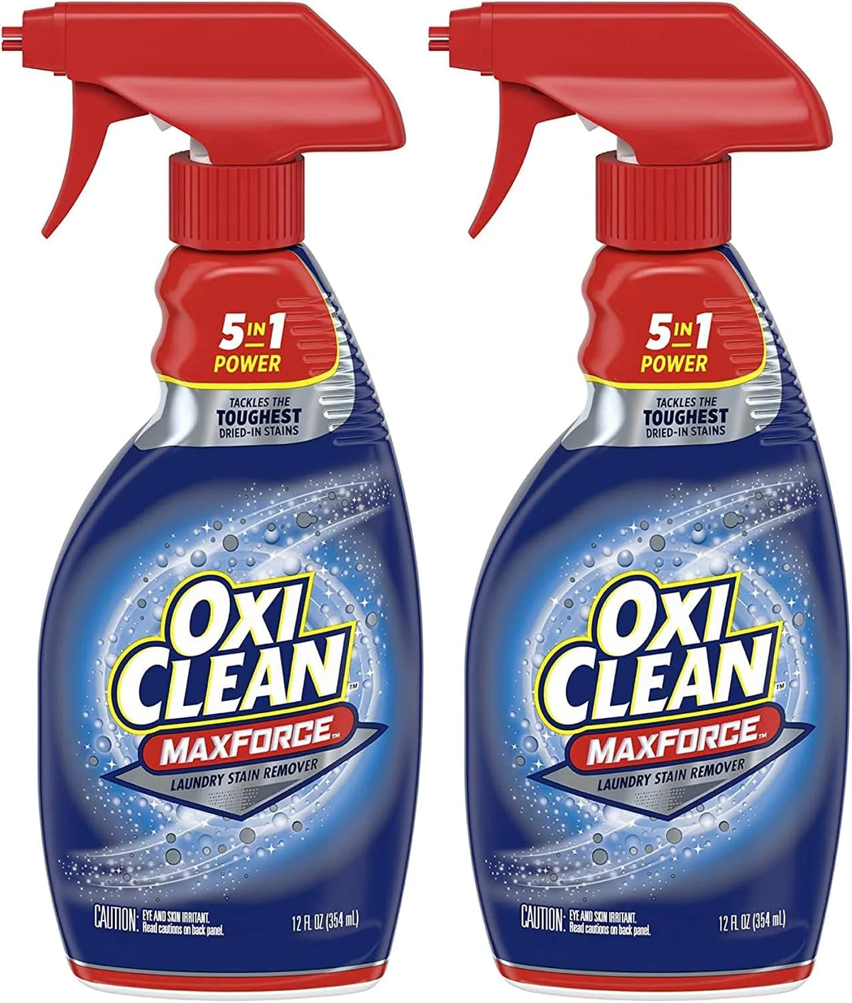 OxiClean Max Force 5 in 1 Power Laundry Stain Remover Spray, 12 oz - 2 PK Main image