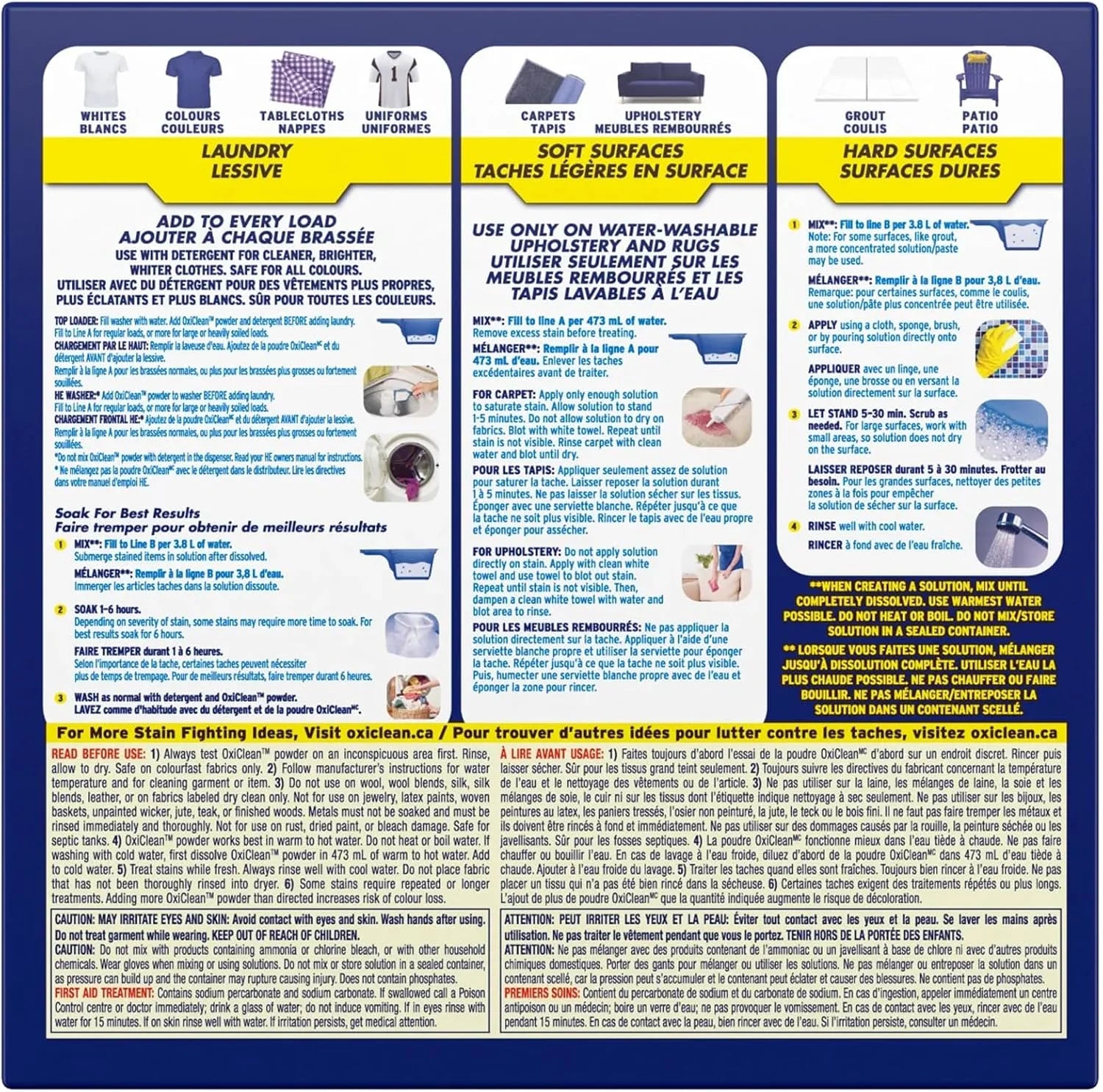 OxiClean Versatile Stain Remover with Max Efficiency (275 Loads) Secondary image